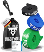 Pullup & DIP Fitness Bands, Resistance Bands with Bag, Door Anchor (with Sets) and Exercise Guide - Single & in Value Set, Pull-Up Band Fitness Band for Calisthenics