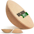 2026 NEW | Cork Half Ball for Surf Balance Board | Ø11.8" Wobble Board | Balance Boards Accessory for Yoga, Fitness, Rehab, Pilates & Surf Training | Eco-Friendly Natural Cork Slack Board