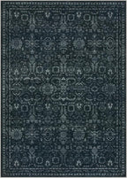 Lahome Black 5x7 Carpet for Bedroom,Boho Washable Area Rugs for Office,Vintage Dark Academia Stylish Living Room Rug,Spill Proof Low Pile Carpets for Dining Room Dorm