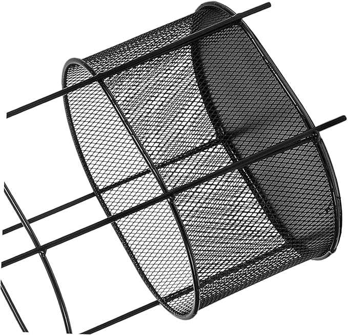 Hemobllo Metal Umbrella Stand Water Drip Tray Freestanding Holder for Entryway Compact Design for Easy Assembly Umbrella Storage Rack