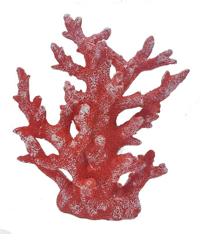 Etlemonde Beach Coastal Decor Coral Reef Home Decor Coral Statue Sculpture Home,Desk,Bathroom,Desktop Shelf Statue,Marine Themed Gifts
