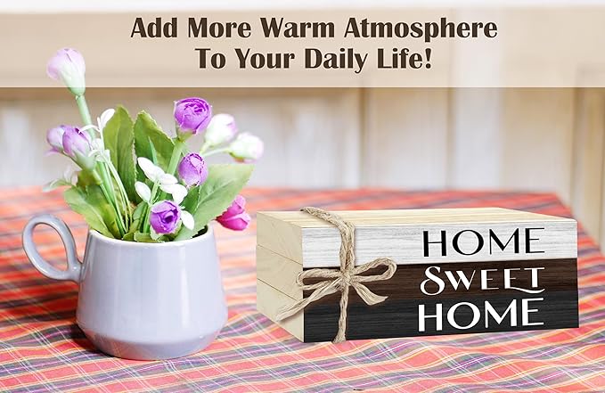 Decorative Books For Home Decor, Wood Book Stack For Table Decor, Home Decor Book For Living Room Mantel, Farmhouse Stacked Books Decorative（L45）