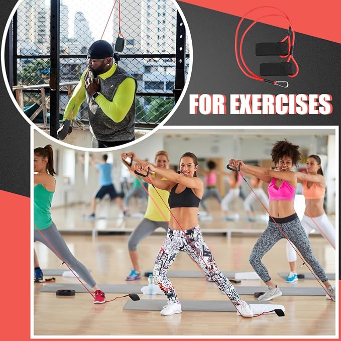 Zomiboo Baseball Bands Sports Resistance Exercise Bands Arm Strength Training Softball Baseball Pitching Training Workout Equipment for Youth Adult