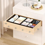 DIMJ Drawer Organizer Clothes Storage - 18 Pack Baby Dresser Organizer for Nursery, Foldable Drawer Dividers for Bedroom Closet Organization, Fabric Storage Bins for Socks, Underwears, Bras