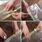 12 Space Saver Storage Bags for Clothes for Travel - Compression, no Vacuum Sacks - Luggage Accessories