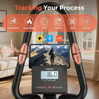 YOSUDA Elliptical Exercise Machine, 3-in-1 (Elliptical + Cardio Climber + Stair Stepper) Elliptical Machine for Home with 45°Incline, 15.5 in Stride, 16-Levals Resistance, Quiet Magnetic System