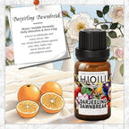 HIQILI Darjeeling Dawnbreak Diffuser Oil for Humidifier, New Car & Home, Long-Lasting Hotel Scent - Pour Homme - 0.34 Fl Oz