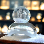 Chicago Cloud Gate 'The Bean' Snow Globe Souvenir by Butt Bat