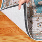 Waterproof Rug Pad, 5x7 ft Under Area Rug Carpet Pad, Non Slip Felt Rug Pads for Hardwood Floors, Keep Carpets in Place Soft and Prevent Rug from Wrinkling or Buckling