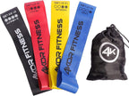 4KOR Fitness Resistance Loop Band Set, Perfect for Crossfit, Yoga, Physical Therapy, and Booty Building
