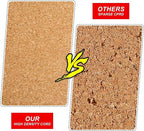 2-Pack Cork Board Bulletin Board 24 x 18, Silver Aluminium Framed Corkboard, Office Board for Wall Cork, Large Wall Mounted Notice Pin Board for Home, Office and School