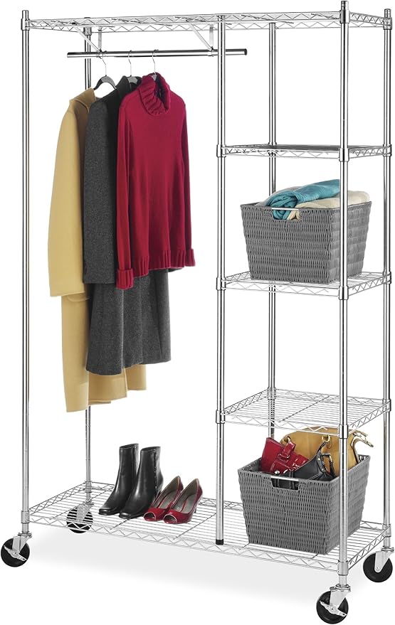 Whitmor Modern Industrial Wardrobe