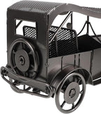 Vintage Metal Vehicle Model Figure - Antique Car Collectible Collection - Decorative Scene Car Ornament for Bar Home Interior Desktop
