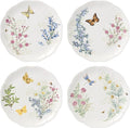 Lenox 897794 Butterfly Meadow Herbs Dinner Plates, Set Of 4