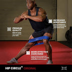 Mark Bell Sling Shot Hip Circle Resistance Bands for Exercising (Level 2)
