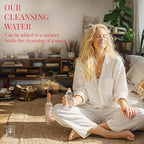 SOUL STICKS Cleansing Water 7.5 oz. Bottle for Rituals, Clearing Negative Energy and Purifying Home Spiritual Florida Water (Peaceful Home)