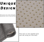 NB Remote Control Holder，Bedside & Armchair & Couch Caddy with Non-Slip Base，5 Pockets Oxford Fabric Bed Desk Storage Pocket for Phone Tablet Kindle Magazines，Gifts for Seniors (Dark Grey, 35"X12.4")