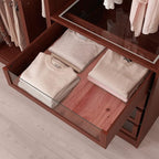 Homode Cedar Closet Liner Planks, Set of 8 Drawer Liners, Tongue and Groove, Aromatic Cedar Wood Panels for Clothes Storage, 11.5 x 4 x 0.4 Inches