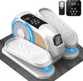 Mini Under Desk Elliptical Low Impact Electric Leg Exerciser As Seen on TV While Sitting for Seniors with Non-Slip Mat Quiet & Portable for Home and Office