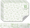 Jasmine Scented Drawer Liners for Dresser Drawers (10 Large Sheets, 19.7" x 14.4") - Non Adhesive Drawer Paper Liner for Bedroom Dresser & Closet Shelves by Linda’s Essentials
