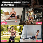 Booty Bands, Blood Flow Restriction Bands for Women/Men, Adjustable BFR Training Bands for Glutes & Hip Building, Occlusion Resistance Bands