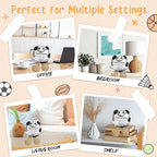 Handmade Soccer Ball Figurine - Motivational Sports Decor,Inspirational Gift for Soccers Lovers,Fans,Players,Best Friend,Teammate,Home Office Desk Accent with Soccer Spirit & Passion