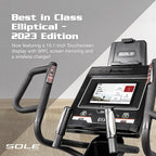 SOLE Fitness Elliptical Exercise Machines, Models E25, E35, E95, E95S, E98, Elliptical Machines for Home Use, Home Exercise Equipment for Cardio Training, Work from Home Fitness Stepper Machine