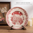 ANBOXIT Plate Stand for Display - 6.5 Inch Plate Holder Display Stand, Wooden Picture Frame Holder, Decorative Table Top Easels