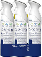 Febreze Air Mist, Air Freshener Spray, Odor Fighting Room Spray, Deodorizer for Home Bathroom Kitchen Office Apartment Dorm Room Classroom, Heavy Duty Crisp Clean Scent, 8.1oz (Pack of 3)
