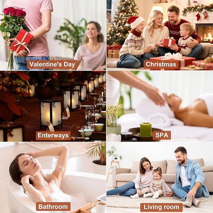 Wax Melts - Natural Ingredients with Intense & Long-Lasting Fragrance, Variety of Scents (Apple Pie, Snickerdoodle, Pumpkin Spice & More) - Perfect for Home, Office, and Gifting
