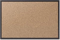 Quartet Cork Bulletin Board 36"W x 24"H Pin Board, Black Aluminum Frame (2303)