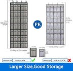 over the door shoe organizer,2025 upgraded,shoe organizer,35 Huge pockets,over door shoe organizer,Store size 13 shoes,shoe organizer,Strong material,hooks Suitable for various doors,Grey/black
