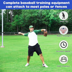 Baseball Resistance Trainer Coolrunner Exercise Bands, Training Aid for Baseball Softball Pitchers, Base Ball Stretching Bands with Interchangeable Grips to Build Arm Strength
