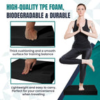 High-Density Balance Pad - Durable TPE Foam Balance Pad Physical Therapy, Foam Exercise Pad with Non-Slip Surface, Lightweight for Home & Gym Workouts, Core Strength & Balance Enhancement