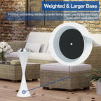 RELIANCER Floor Standing Ashtray w/Detachable Cigar Container,Stainless Steel Cigarette Ash Tray,Outdoor Self-Cleaning Ash Holder w/Weighted Base,Cigarettes Butt Receptacle Disposal for Home Patio