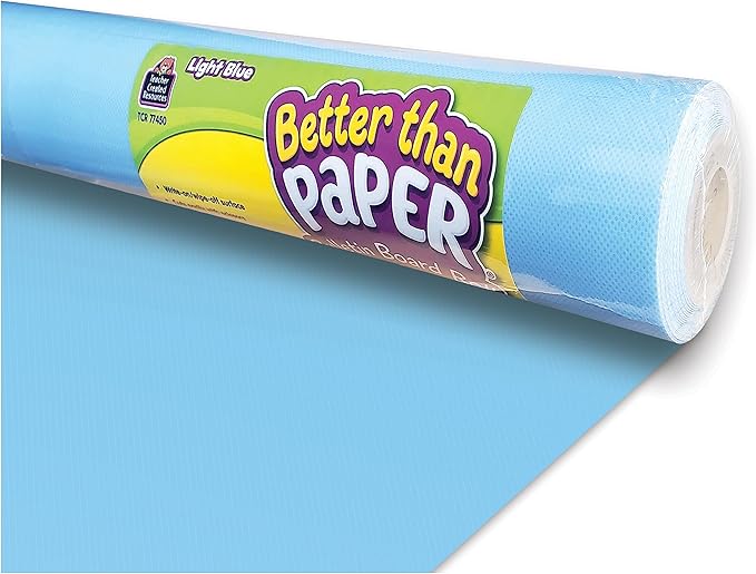 Teacher Created Resources Light Blue Better Than Paper Bulletin Board Roll (TCR77450)