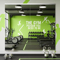 FICTOR Home Gym Mirror for Wall, 54"x28"x2 PCS Large Workout Mirrors with Tempered Glass, Full Length Frameless Body Mirror for Garage, Dance, Yoga, Bedroom