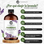 NaturoBliss Organic Lavender Essential Oil, 100% Pure Therapeutic Grade, Premium Quality, 1 fl. Oz / 30 ml - Perfect for Aromatherapy and Relaxation (30ml)