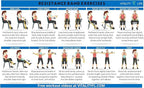 Vitality 4 Life with Curtis Adams Senior Resistance Band: Light Resistance, Longer Length + Instruction Guide. Latex Free. Exercise, Stretching, Physical Therapy