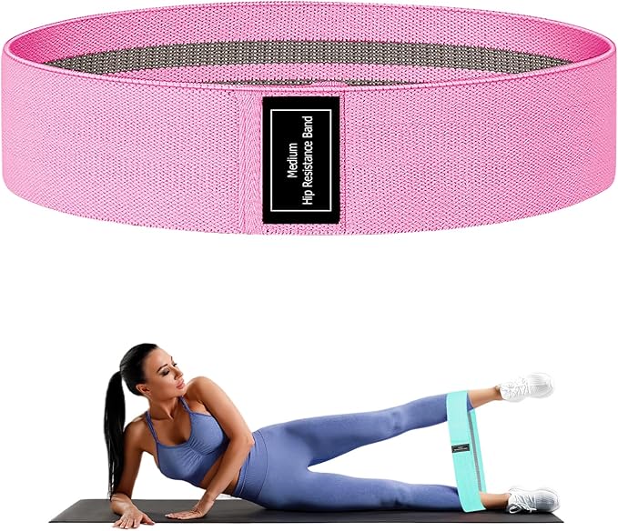 Resistance Bands, Fabric Workout Bands for Women & Men