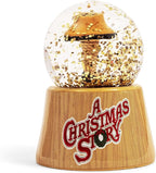 A Christmas Story Leg Lamp Mini Light-Up Snow Globe with Swirling Glitter Display | 3 Inches Tall