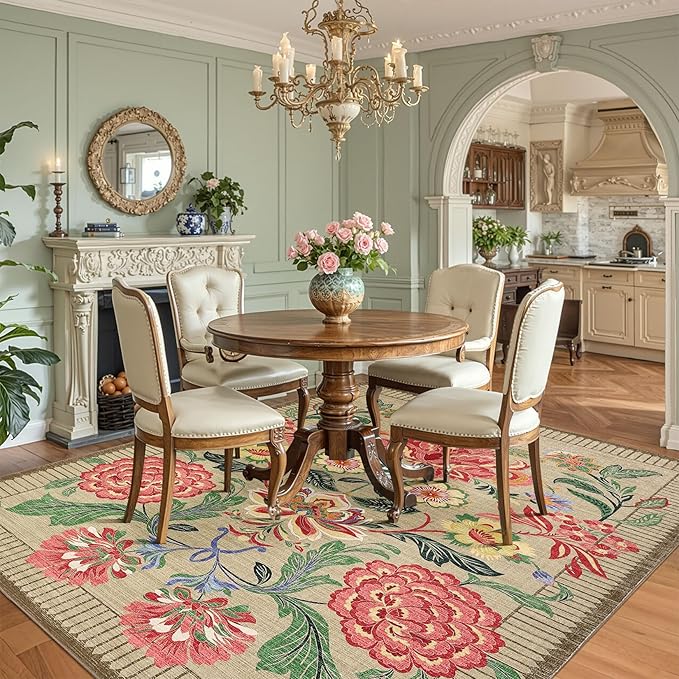 GarveeHome Washable Area Rugs