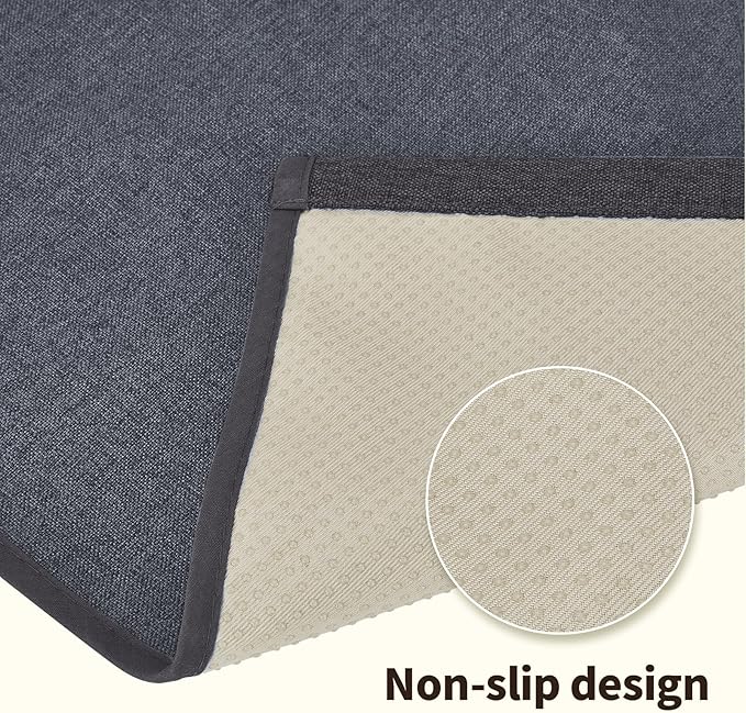 Teniux Remote Control Holder Armchair Caddy for Recliner Couch, Non-Slip Armrest Organizer with 5 Pockets for Magazine, Tablet, Phone, iPad (Dark Grey)