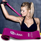Fittest Pro by Limm Resistance Bands for Legs and Butt, Fabric Exercise Loop Bands Yoga, Pilates, Rehab, Fitness and Home Workout, Strength Bands for Booty