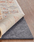 Veken Non Slip Cushioned Runner Rug Pad Gripper 2 x 12 Ft, Felt and Silicone Backing, 1/8 inch Thick Carpet Liner for Hardwood Floors and Finishes, Under Area Rugs Anti Skid Mat, Keep Rugs in Place