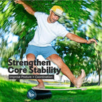 The Indo Board “Rocker” Training Package. Included Balance Board, Roller, and Cushion. Balance Training for Core Strength, Stability & Athletic Performance - Surfing, Skateboarding, Snowboarding. Designed for Progression.