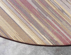 Unique Loom Barista Collection Area Rug - Icatu (4' 1" Round, Beige/ Brown)