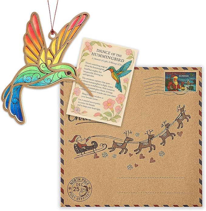 Hummingbird Gifts for Women 2026 - Mothers Day mom Gifts - Hummingbirds Christmas Ornaments 2026 for Meaningful Valentines Hummingbird Valentines Birthday Gift for Mom Wife Girlfriend