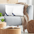 Utopia Bedding Throw Pillow Inserts (Pack of 2, White), 24 x 24 Inches Decorative Indoor Pillows for Sofa, Bed, Couch, Cushion Sham Stuffer