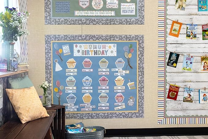 Teacher Created Resources Cottage Blue Better Than Paper® Bulletin Board Roll (TCR77911)